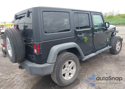 2014 Jeep Wrangler Unlimited Sport from USA, damaged, VIN 1C4HJWDG9EL268853